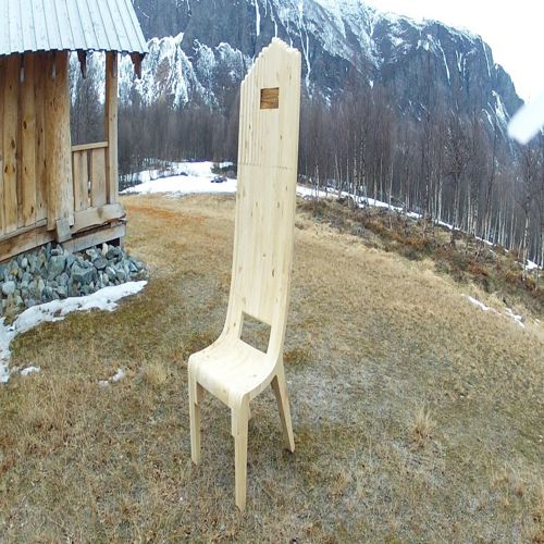 طرح صندلی مد برش لیزری طرح - laser cut trendy chair design ve - برای دستگاه CNC چوب و لیزر (سی ان سی)