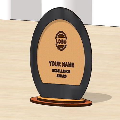 طرح جایزه برش لیزری طراحی جایزه سپر - laser cut trophy design award shield ve - برای دستگاه CNC چوب و لیزر (سی ان سی)