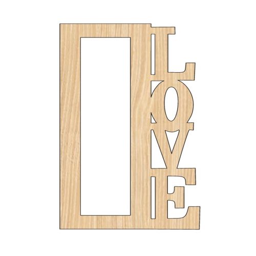 طرح قاب عکس چوبی مخصوص ولنتاین با برش لیزری و برچسب هدیه - laser cut valentine day personalised photo frame wooden gift tag ve - برای دستگاه CNC چوب و لیزر (سی ان سی)