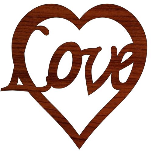طرح برش لیزری روز ولنتاین طرح قلب چوبی عشق - laser cut valentines day wooden love heart design ve - برای دستگاه CNC چوب و لیزر (سی ان سی)