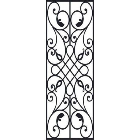 طرح برش لیزری ویکتوریایی آهن الگو - laser cut victorian iron pattern - برای دستگاه CNC چوب و لیزر (سی ان سی)