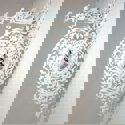 طرح قالب ساعت دیواری برش لیزری - laser cut wall hanging clock template drawings ve - برای دستگاه CNC چوب و لیزر (سی ان سی)