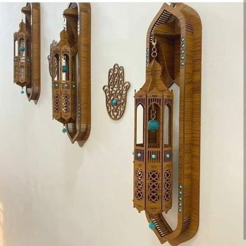 طرح لامپ دیواری برش لیزری لامپ - laser cut wall hanging lamp ve - برای دستگاه CNC چوب و لیزر (سی ان سی)