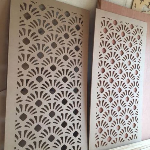 طرح پنل دیواری برش لیزری پارچه - laser cut wall panel - برای دستگاه CNC چوب و لیزر (سی ان سی)