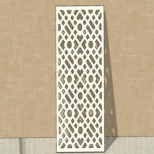 طرح پارتیشن دیواری برش لیزری مدرن شیک بافت گریل طراحی - laser cut wall panel partition modern stylish texture grill design ve - برای دستگاه CNC چوب و لیزر (سی ان سی)