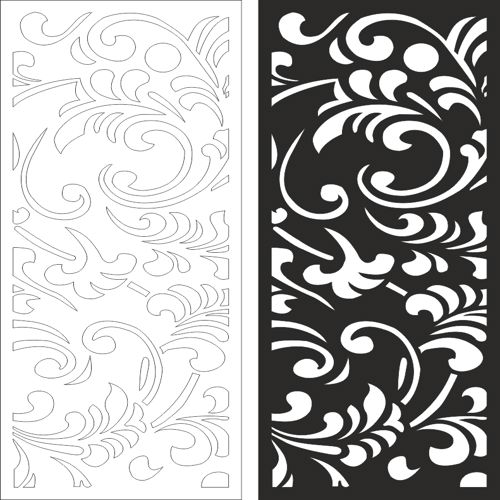 طرح پانل‌های دیواری برش لیزری صفحه نمایش تزئینی cnc لیزر - laser cut wall panels screen decorative cnc laser ve - برای دستگاه CNC چوب و لیزر (سی ان سی)