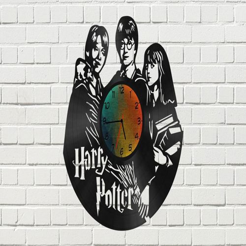 طرح برش لیزری ساعت 0 هری پاتر - laser cut watch 20 harry potter ve - برای دستگاه CNC چوب و لیزر (سی ان سی)