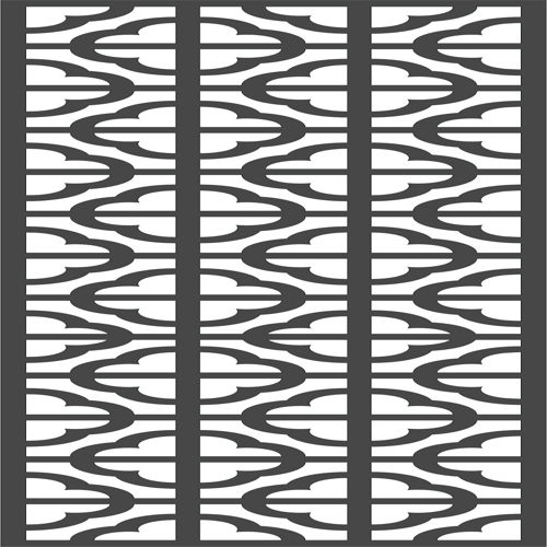 طرح پنجره برش لیزری شبکه طرح درز - laser cut window lattice seamless design - برای دستگاه CNC چوب و لیزر (سی ان سی)