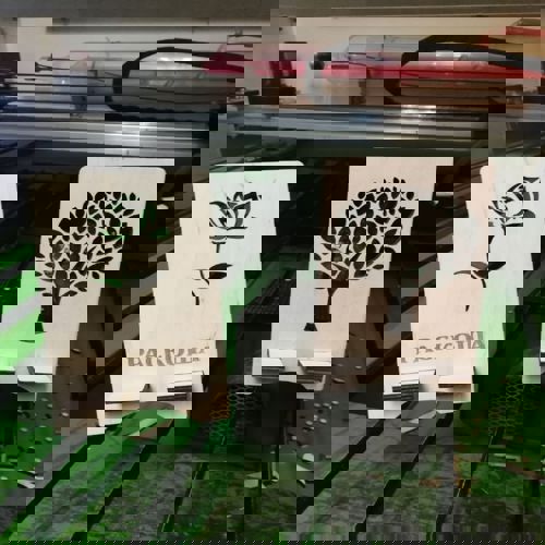 طرح برش لیزری چوب، دکور، پایه تلفن درختی، قاب - laser cut wood decor tree phone stand ve - برای دستگاه CNC چوب و لیزر (سی ان سی)