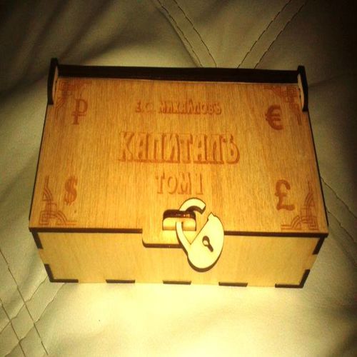 طرح جعبه اسکناس چوبی برش لیزری جعبه کاغذی پول نگهداری جعبه - laser cut wooden banknote box paper money storage box ve - برای دستگاه CNC چوب و لیزر (سی ان سی)