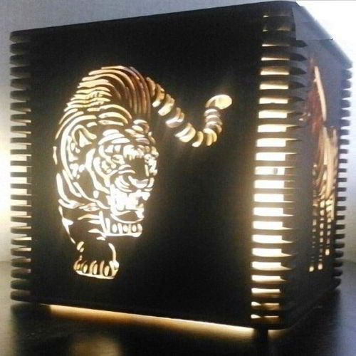 طرح جعبه چوبی برش لیزری چراغ حیوانات چراغ - laser cut wooden box animal lamp ve - برای دستگاه CNC چوب و لیزر (سی ان سی)