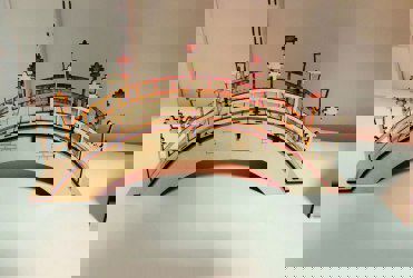 طرح پل چوبی برش لیزری سه بعدی پازل - laser cut wooden bridge 3d puzzle ve - برای دستگاه CNC چوب و لیزر (سی ان سی)