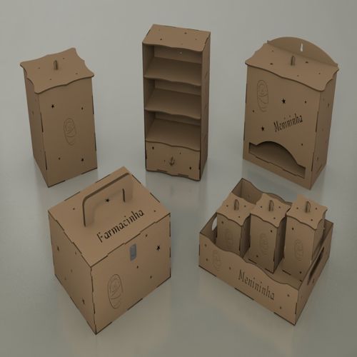 طرح قالب و نسخه تابوت چوبی برش لیزری - laser cut wooden casket set template ve - برای دستگاه CNC چوب و لیزر (سی ان سی)