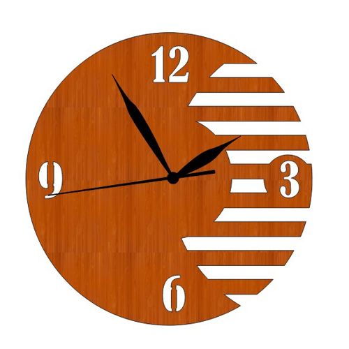 طرح های ساعت چوبی برش لیزری - laser cut wooden clock plans ve - برای دستگاه CNC چوب و لیزر (سی ان سی)