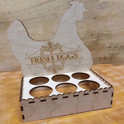 طرح laser-cut-wooden-fresh-egg-holder-easter-egg-organizer-box-chicken-egg-stand