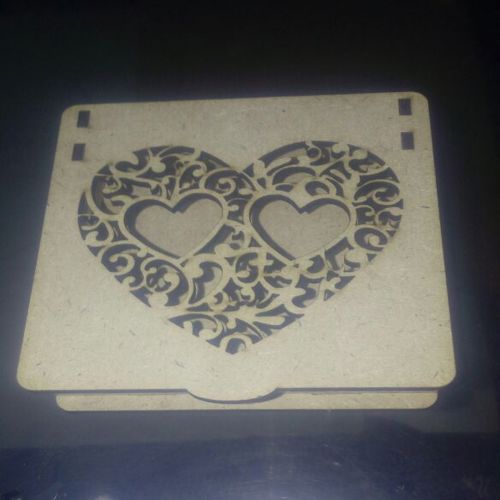 طرح جعبه هدیه چوبی برش لیزری 80 80mm - laser cut wooden gift box 80x80mm - برای دستگاه CNC چوب و لیزر (سی ان سی)