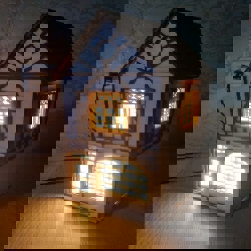 طرح مدل پازل چراغ خانگی چوبی برش لیزری cnc - laser cut wooden home lamp puzzle model cnc - برای دستگاه CNC چوب و لیزر (سی ان سی)