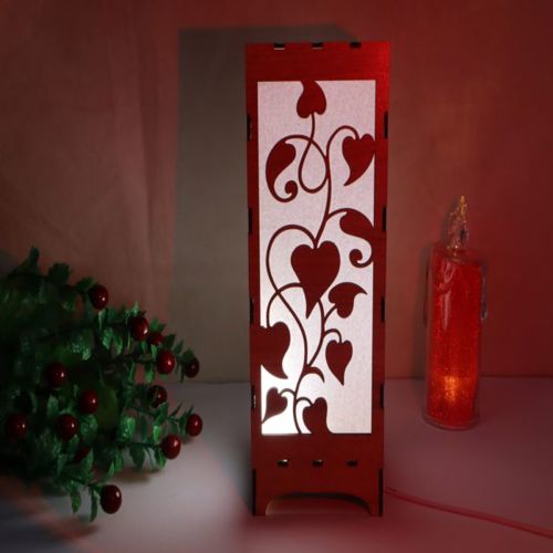 طرح آباژور چوبی برش لیزری طرح گلدار میلی‌متری - laser cut wooden lampshade floral pattern 3mm - برای دستگاه CNC چوب و لیزر (سی ان سی)
