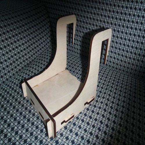 طرح قفسه تخت چوبی برش لیزری آویز - laser cut wooden shelf bed hanger - برای دستگاه CNC چوب و لیزر (سی ان سی)