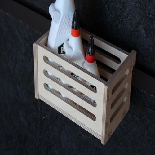 طرح جعبه نگهداری چوبی برش لیزری میلی متر - laser cut wooden storage box 10mm ve - برای دستگاه CNC چوب و لیزر (سی ان سی)