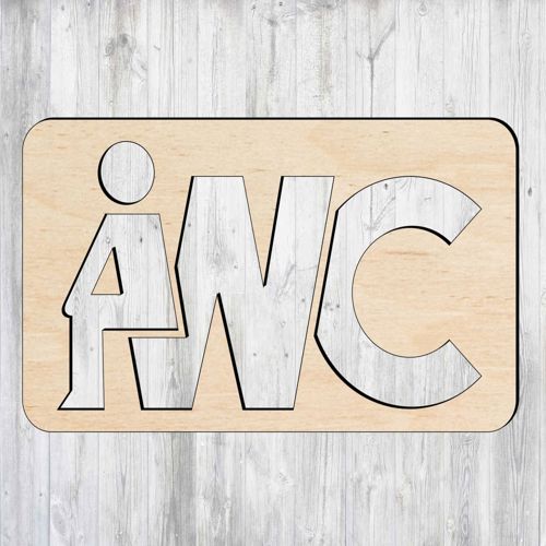 طرح تابلو سرویس بهداشتی چوبی برش لیزری طرح خلاقانه تابلو پوشش - laser cut wooden wc sign creative toilet sign ve - برای دستگاه CNC چوب و لیزر (سی ان سی)