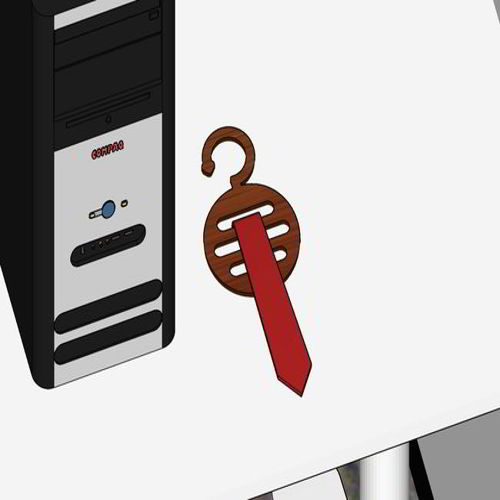 طرح آویز کراوات چوبی برش لیزری نیاز به نصب - laser cut wood tie hanger - برای دستگاه CNC چوب و لیزر (سی ان سی)