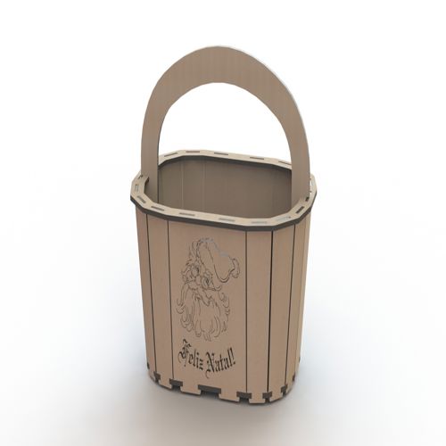 طرح سبدهای نگهداری حکاکی لیزری - laser engrave storage baskets ve - برای دستگاه CNC چوب و لیزر (سی ان سی)