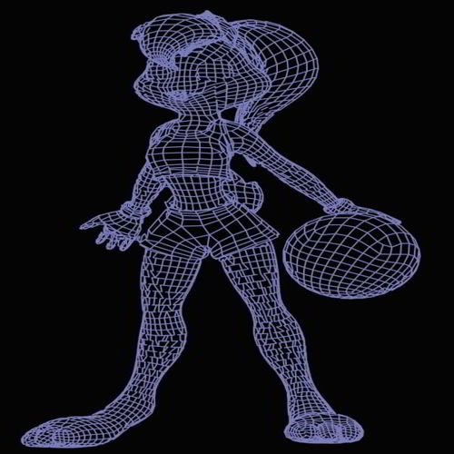 طرح حکاکی لیزری سه بعدی توهم اکریلیک اسم حیوان دست اموز لامپ - laser engraving 3d illusion acrylic bunny lamp ve - برای دستگاه CNC چوب و لیزر (سی ان سی)