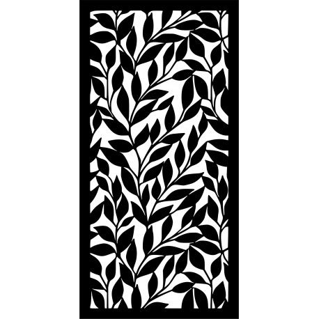 طرح روتر لیزر پلاسما گلدار گریل طراحی g 9 - laser plasma router floral grill design g59 - برای دستگاه CNC چوب و لیزر (سی ان سی)