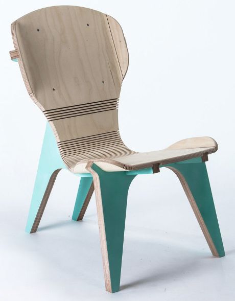 طرح laser-wood-cutting-chair-template