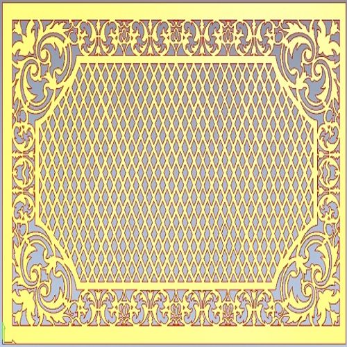 طرح پنل نشتی‌دار برای برش لیزری یا روتر CNC - leaked panel for laser cutting or cnc router - برای دستگاه CNC چوب و لیزر (سی ان سی)