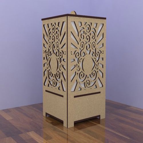 طرح چراغ چراغ چراغ چوب - light fixture lampara wood ve - برای دستگاه CNC چوب و لیزر (سی ان سی)
