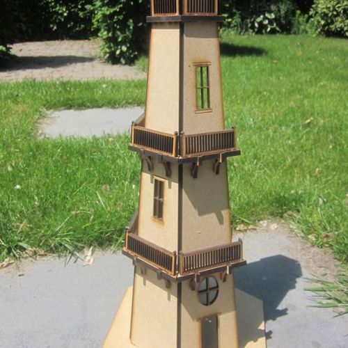 طرح فانوس دریایی - light house - برای دستگاه CNC چوب و لیزر (سی ان سی)