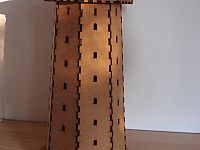 طرح قالب طرح برش لیزری فانوس دریایی - lighthouse laser cut design template - برای دستگاه CNC چوب و لیزر (سی ان سی)