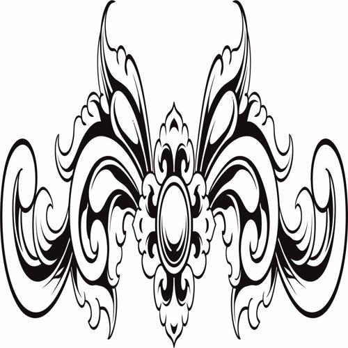 طرح طراحی حاشیه جداکننده اتاق نشیمن - living room divider border design - برای دستگاه CNC چوب و لیزر (سی ان سی)