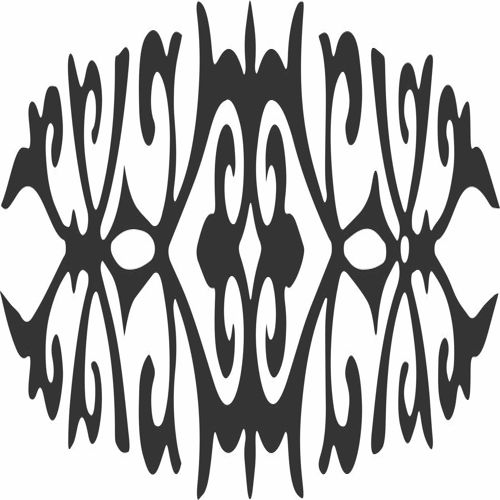 طرح الگوی طرح حاشیه اتاق نشیمن - living room divider border pattern design ve - برای دستگاه CNC چوب و لیزر (سی ان سی)