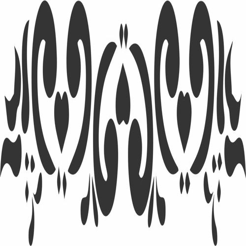 طرح دیوارپوش اتاق نشیمن دکوراسیون حاشیه الگو - living room divider decoration border pattern - برای دستگاه CNC چوب و لیزر (سی ان سی)