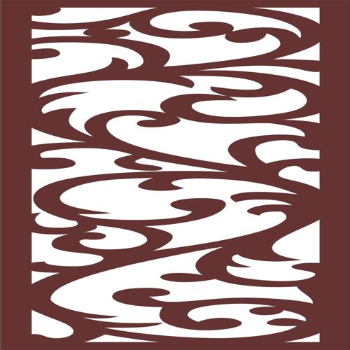 طرح الگوی درز شبکه‌ای اتاق نشیمن برای برش لیزری روکش - living room lattice seamless pattern for laser cut ve - برای دستگاه CNC چوب و لیزر (سی ان سی)