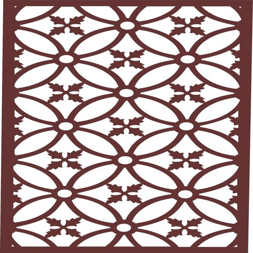 طرح الگوی جداکننده مشبک اتاق نشیمن برای برش لیزری درز - living room lattice separator seamless pattern for laser cut ve - برای دستگاه CNC چوب و لیزر (سی ان سی)