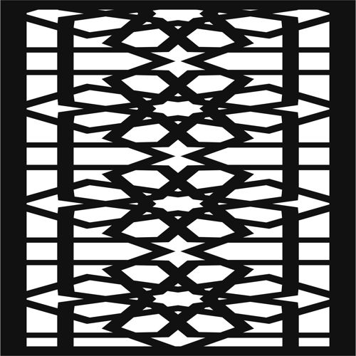 طرح صفحه نمایش اتاق نشیمن درز برای برش لیزر شیشه - living room screen seamless panel for laser cutiing ve - برای دستگاه CNC چوب و لیزر (سی ان سی)