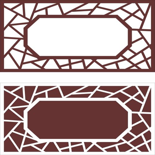 طرح اتاق نشیمن درز گل شبکه‌ای برای برش لیزری گل - living room seamless floral lattice for laser cut ve - برای دستگاه CNC چوب و لیزر (سی ان سی)