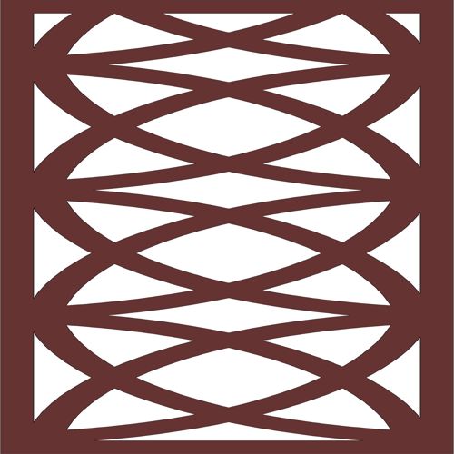 طرح الگوی گل روی پرده درز اتاق نشیمن برای برش لیزری - living room seamless floral screen pattern for laser cutting - برای دستگاه CNC چوب و لیزر (سی ان سی)