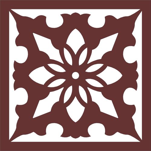 طرح الگوی شبکه‌ای درز اتاق نشیمن برای برش لیزری روکش - living room seamless lattice pattern for laser cut ve - برای دستگاه CNC چوب و لیزر (سی ان سی)