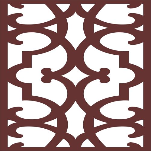 طرح الگوی جداکننده صفحه اتاق نشیمن لیزر cnc - living room seamless separator screen pattern cnc laser cutting - برای دستگاه CNC چوب و لیزر (سی ان سی)