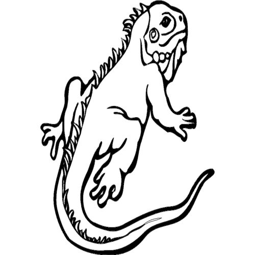 طرح مارمولک حیوان آزاد - lizard animal - برای دستگاه CNC چوب و لیزر (سی ان سی)