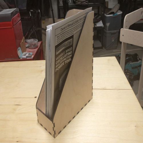 طرح جعبه مجله - magazine box - برای دستگاه CNC چوب و لیزر (سی ان سی)