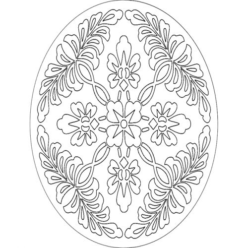 طرح ماندالا تزئین - mandala 1 ornament - برای دستگاه CNC چوب و لیزر (سی ان سی)