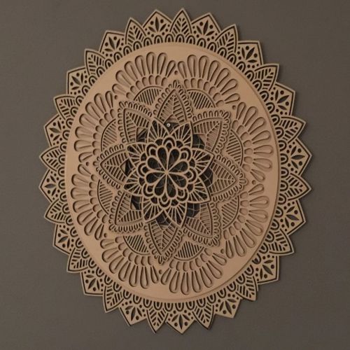 طرح ماندالا برای برش لیزری - mandala layout for laser cutting ve - برای دستگاه CNC چوب و لیزر (سی ان سی)