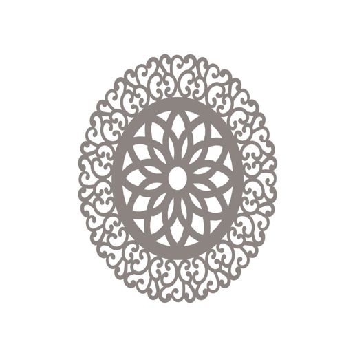 طرح ماندالای دایره‌ای هنری تزئینی - mandala of circle art ornament ve - برای دستگاه CNC چوب و لیزر (سی ان سی)