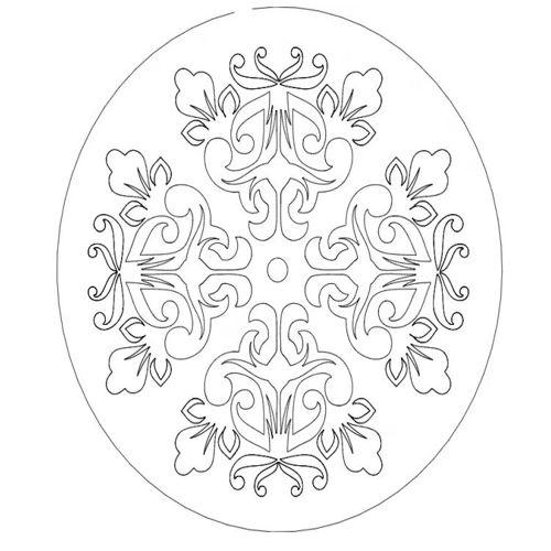 طرح mandala-ornament